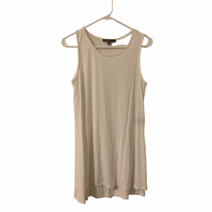 Emma’s Closet White Flowy Tank Top Size Small